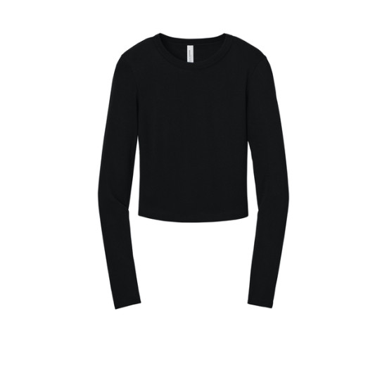 BELLA+CANVAS® Women’s Micro Rib Long Sleeve Baby Tee