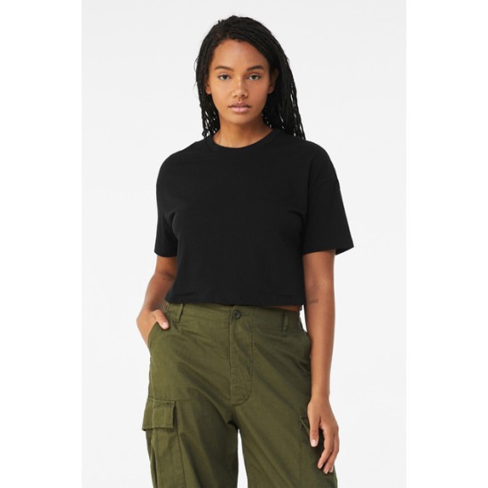 BELLA+CANVAS® Women’s Jersey Crop Tee
