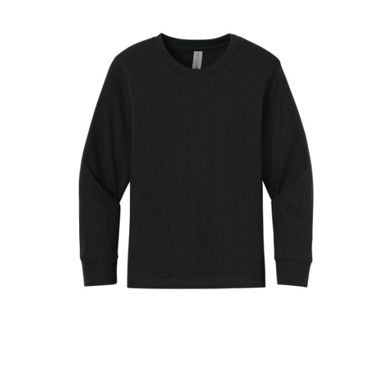 Next Level Apparel® Youth Cotton Long Sleeve Tee