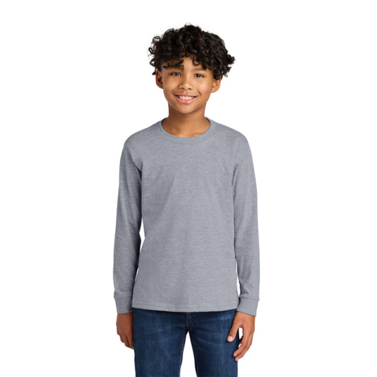Next Level Apparel® Youth Cotton Long Sleeve Tee