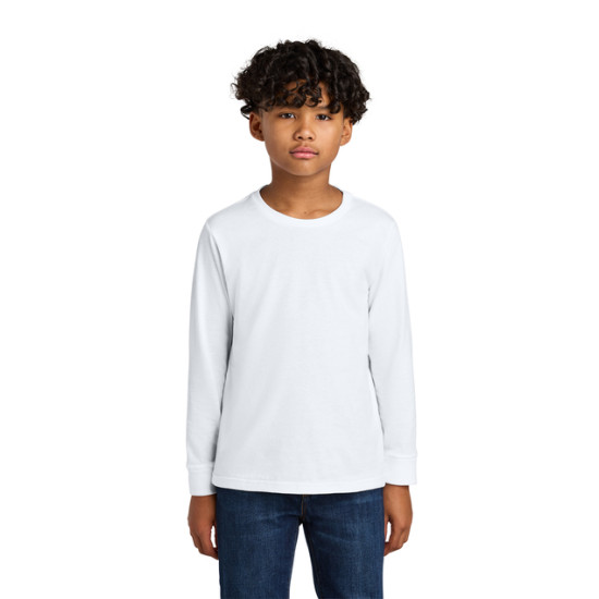 Next Level Apparel® Youth Cotton Long Sleeve Tee