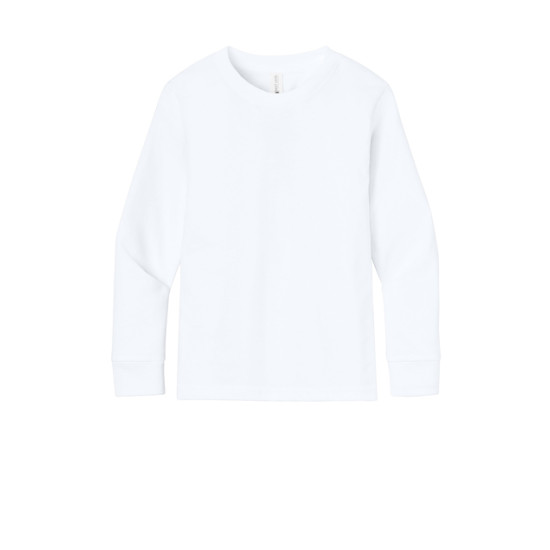 Next Level Apparel® Youth Cotton Long Sleeve Tee