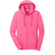 Port & Co™ Women's Core Fleece Full-Zip Hooded Sweatshirt