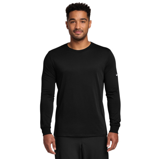 Nike Dri-FIT Cotton/Poly Long Sleeve Tee