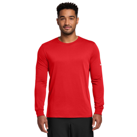 Nike Dri-FIT Cotton/Poly Long Sleeve Tee