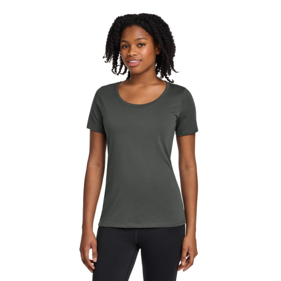 Nike Women's Dri-FIT Cotton/Poly Scoop Neck Tee