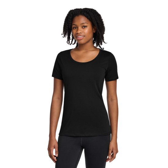 Nike Women's Dri-FIT Cotton/Poly Scoop Neck Tee