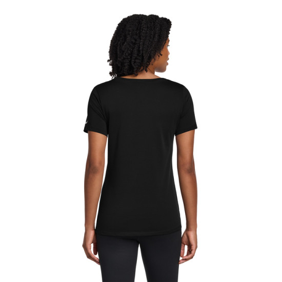 Nike Women's Dri-FIT Cotton/Poly Scoop Neck Tee