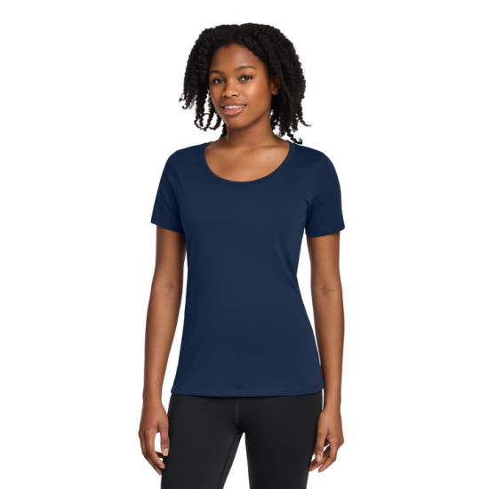 Nike Women's Dri-FIT Cotton/Poly Scoop Neck Tee