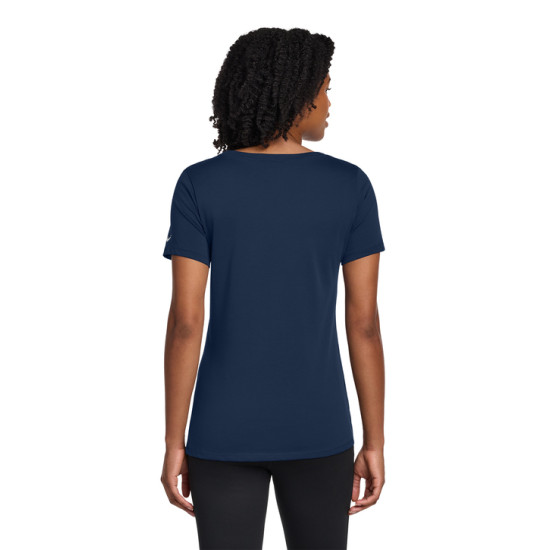 Nike Women's Dri-FIT Cotton/Poly Scoop Neck Tee