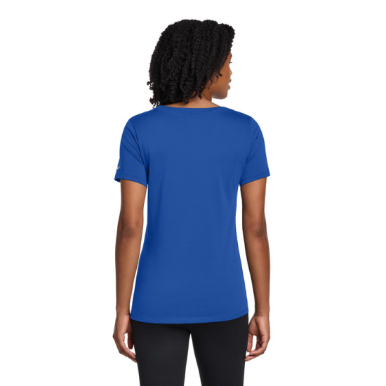Nike Women's Dri-FIT Cotton/Poly Scoop Neck Tee