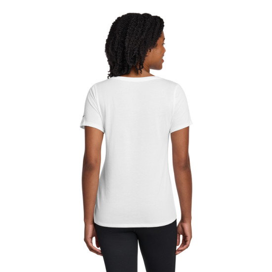 Nike Women's Dri-FIT Cotton/Poly Scoop Neck Tee