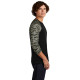 Sport-Tek® Drift Camo Colorblock Long Sleeve Tee