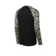 Sport-Tek® Drift Camo Colorblock Long Sleeve Tee