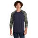Sport-Tek® Drift Camo Colorblock Long Sleeve Tee