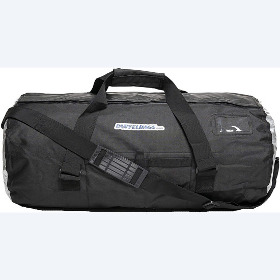 30" DuffelGear Black Waterproof Duffel Bag