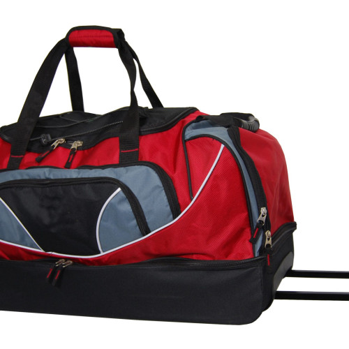 22″ Drop-Bottom Rolling Duffel Bag