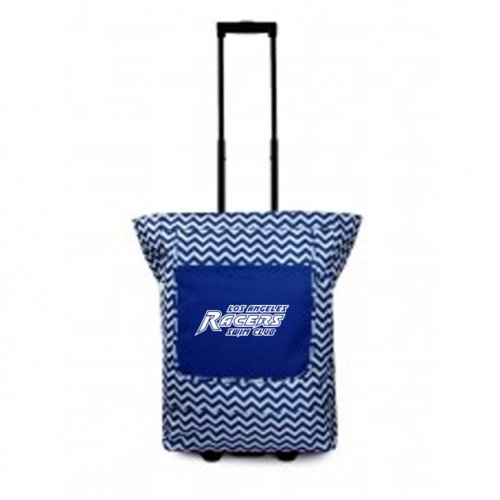 Chevron Rolling Tote Bag