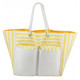 3-PC Summer Beach Tote Bag