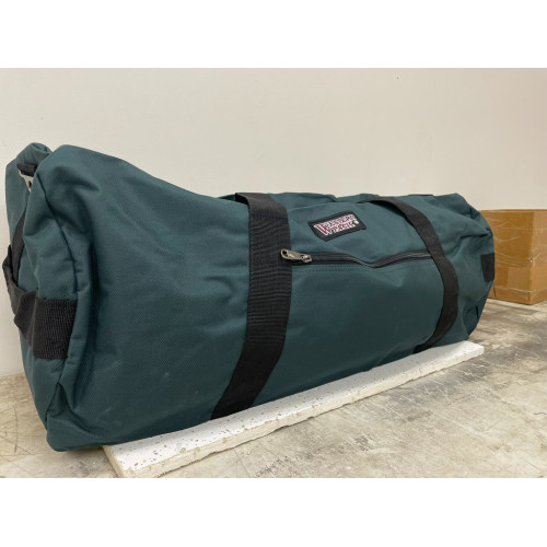 30" Large Black Roll Duffel Bag