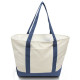 Bay View Giant Zipper Boat Tote Bag