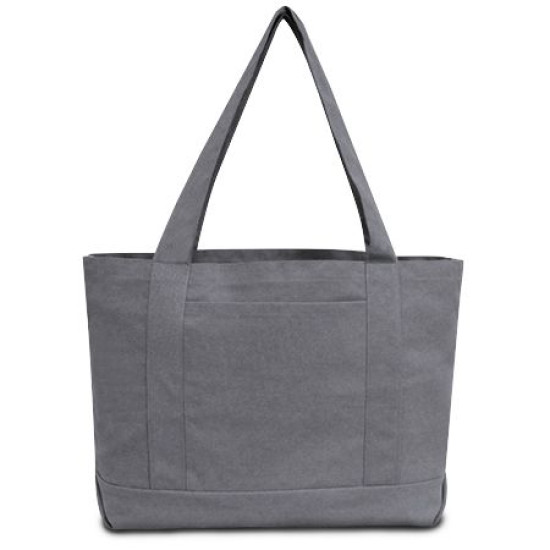 Seaside Cotton Pigment Dyed Boat Tote Bag