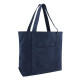 Seaside Cotton Pigment Dyed XL Canvas Boat Tote Bag