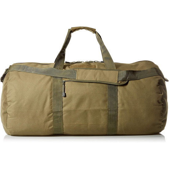 Tactical Tan Round Duffel Bag