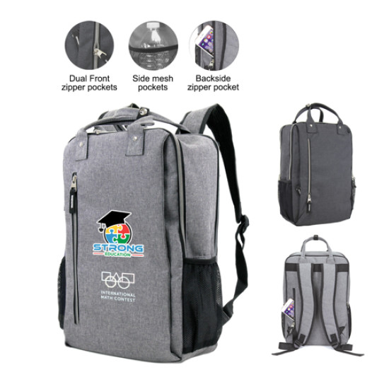 Sleek Padded Computer Backpack