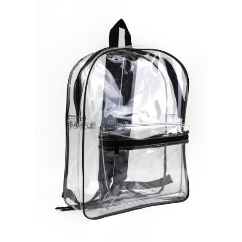 15" Clear Security Backpack