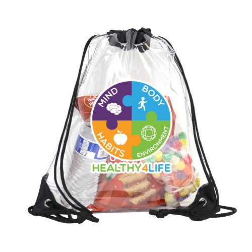 Clear Drawstring Backpack