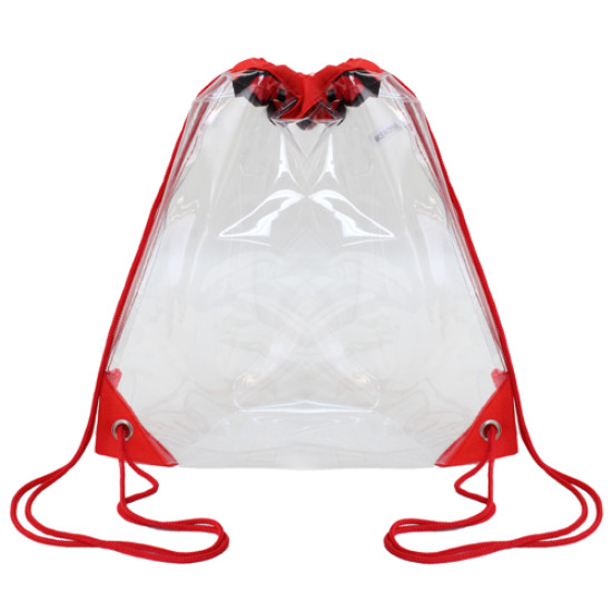 Clear Stadium Security Compliant Drawstring Bag