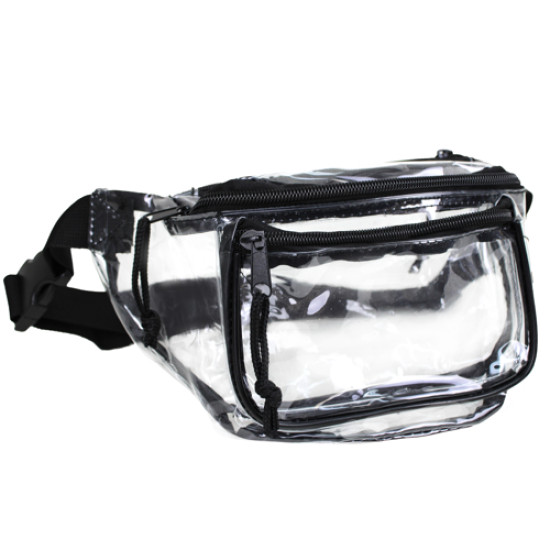 Clear Multi Pockets Fanny Pack