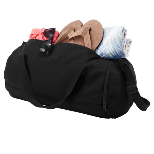 Port Authority ® Cotton Barrel Duffel Bag