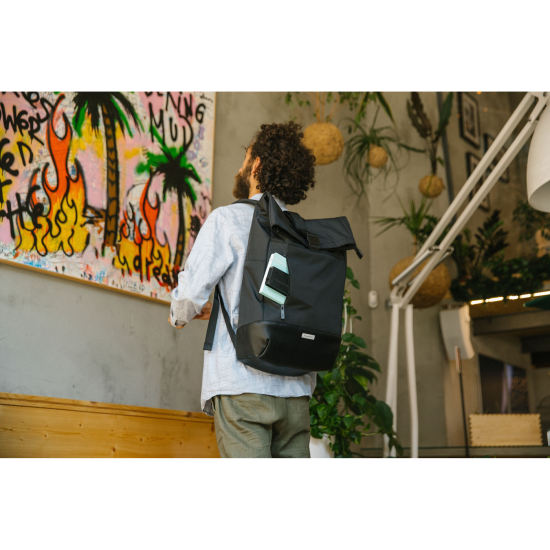 19" Moleskine® Metro Rolltop Backpack