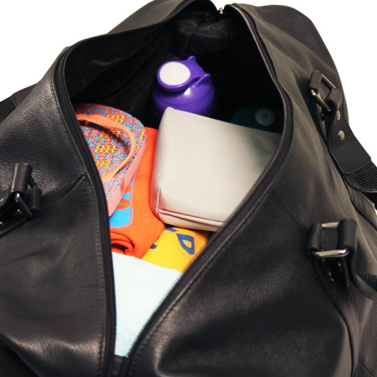 Milano Leather Duffle Bag