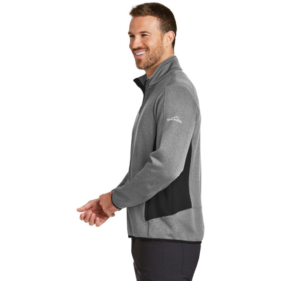 Eddie Bauer® Full-Zip Heather Stretch Fleece Jacket