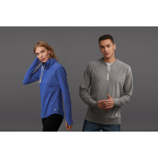 New Era ® Sueded Cotton Blend 1/4-Zip Pullover