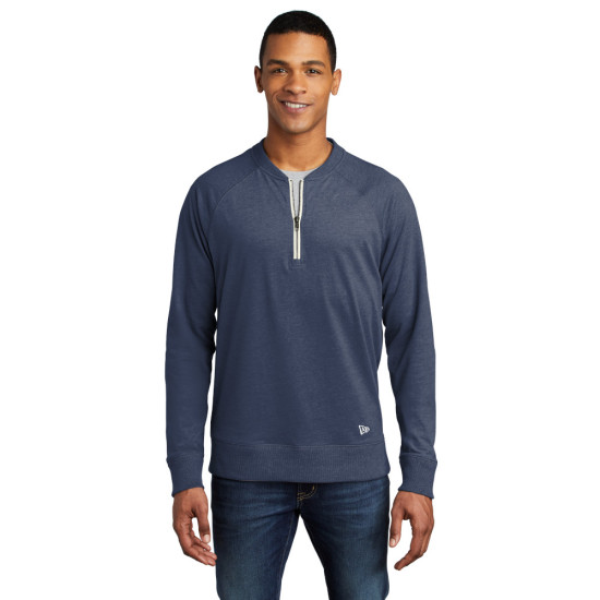 New Era ® Sueded Cotton Blend 1/4-Zip Pullover