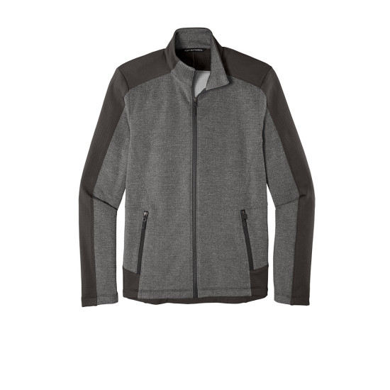 Port Authority® Grid Fleece Jacket