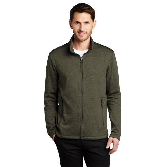 Port Authority® Collective Striated Fleece Jacket