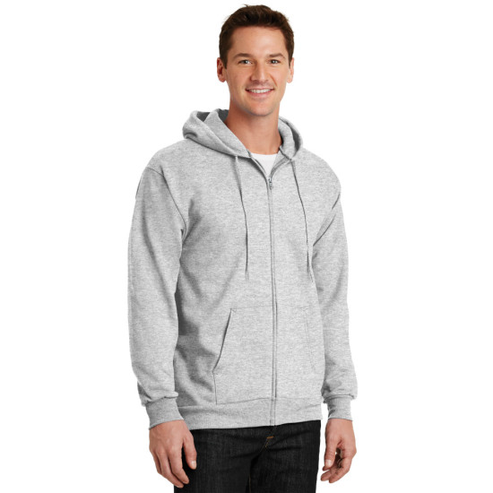 Port & Company® Essential Fleece Full-Zip Hooded Sweatshirt
