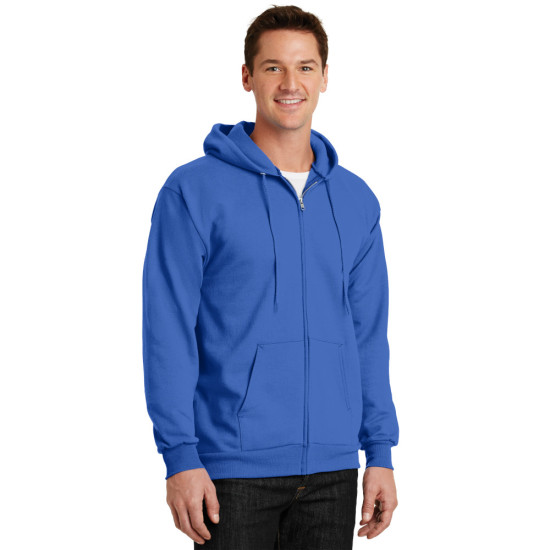 Port & Company® Essential Fleece Full-Zip Hooded Sweatshirt