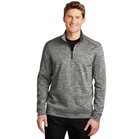 Sport-Tek® PosiCharge® Electric Heather Fleece 1/4-Zip Pullover