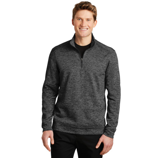 Sport-Tek® PosiCharge® Electric Heather Fleece 1/4-Zip Pullover