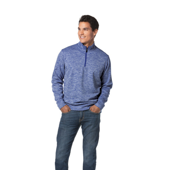 Sport-Tek® PosiCharge® Electric Heather Fleece 1/4-Zip Pullover