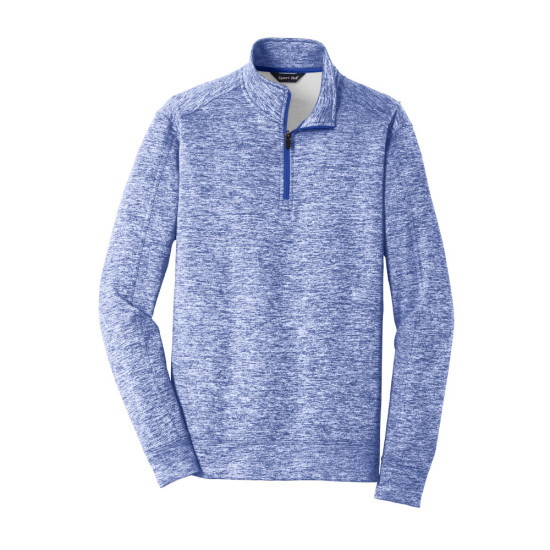 Sport-Tek® PosiCharge® Electric Heather Fleece 1/4-Zip Pullover