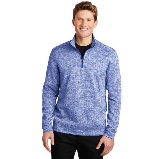 Sport-Tek® PosiCharge® Electric Heather Fleece 1/4-Zip Pullover