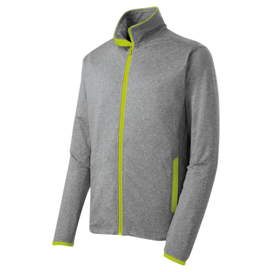 Sport-Tek® Sport-Wick® Stretch Contrast Full-Zip Jacket