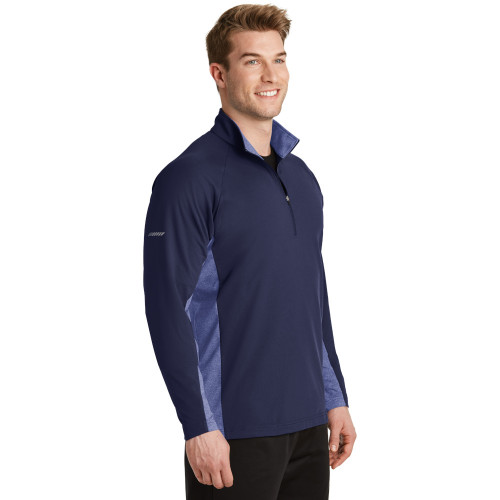Sport-Tek® Sport-Wick® Stretch Contrast 1/2-Zip Pullover